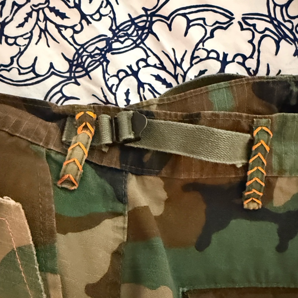 Riley Vintage Raceway Shorts with Orange Trim - Picture 6 of 12